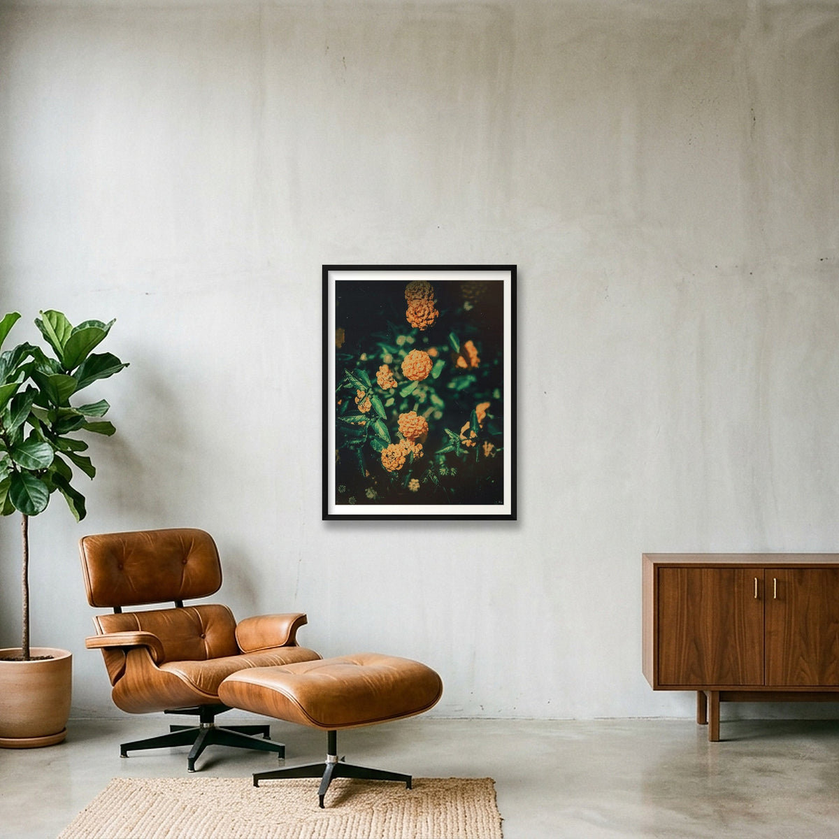 Sunshine — 60×80cm, 24×31" Black Frame