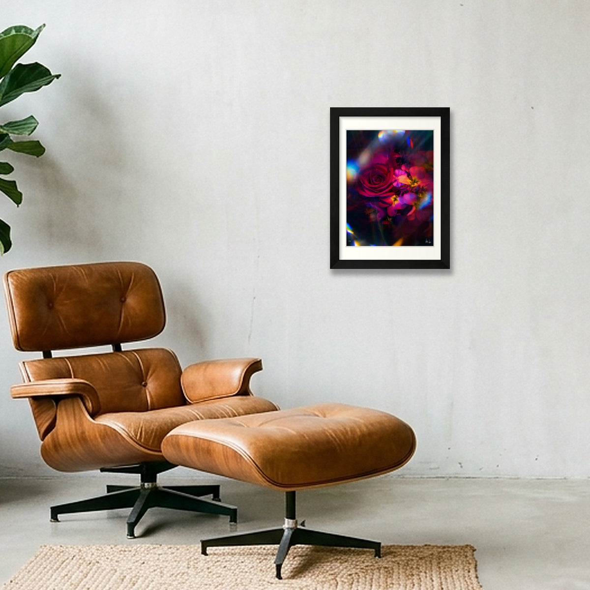 Refractions — A4 (21×30cm, 8×12") Black Frame