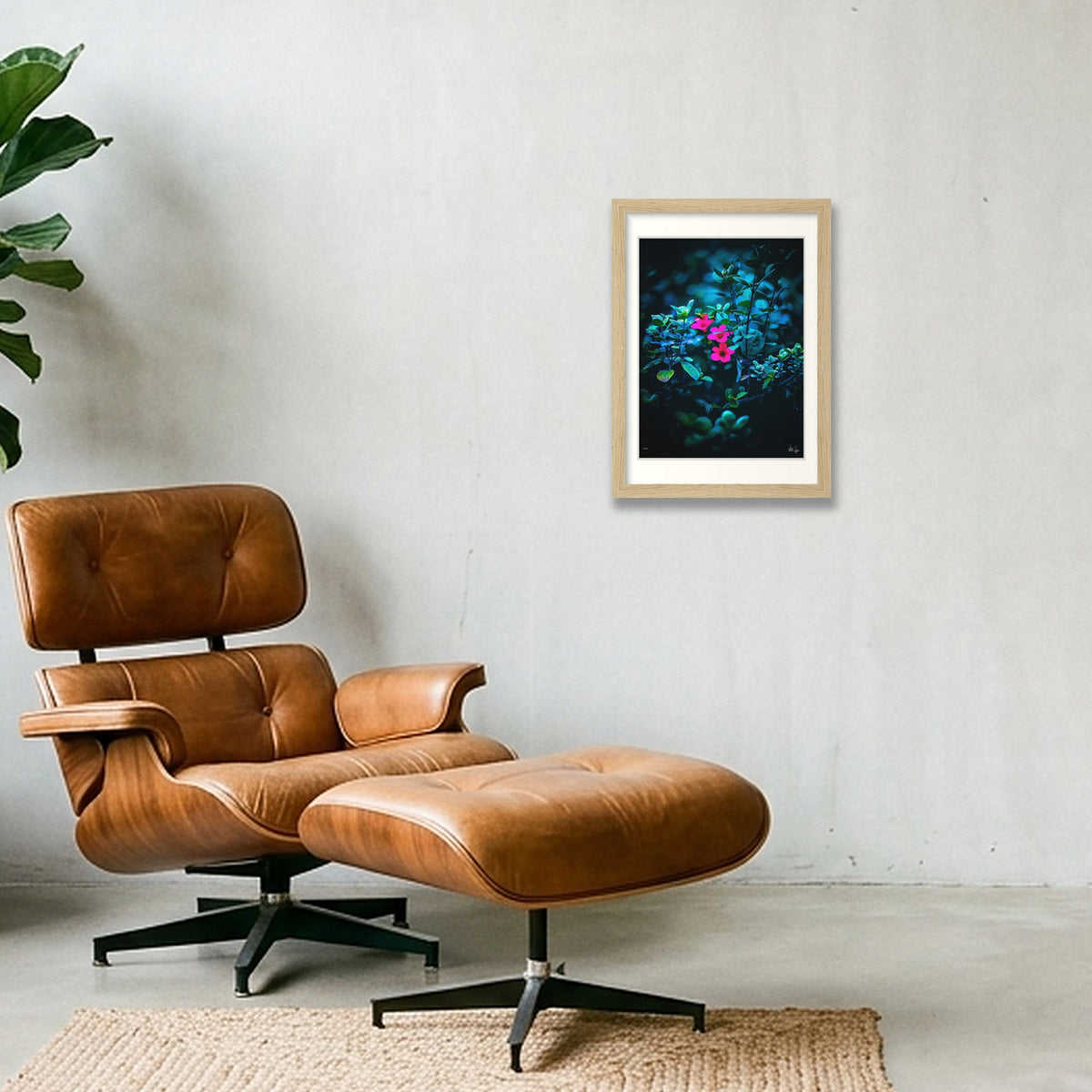 Isolate — A4 (21×30cm, 8×12") Oak Frame