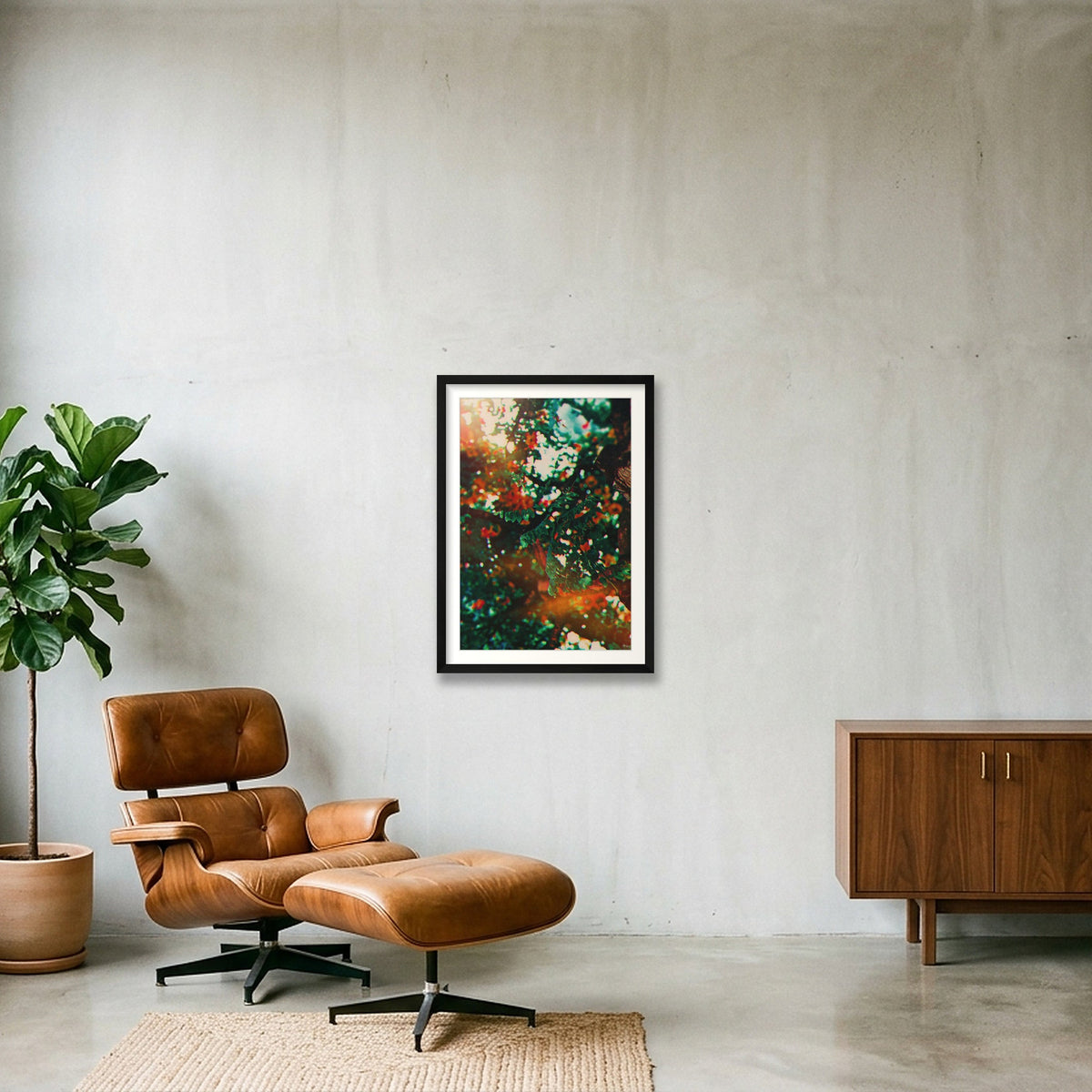 Golden Hour — 42×59cm, 17×23" Black Frame