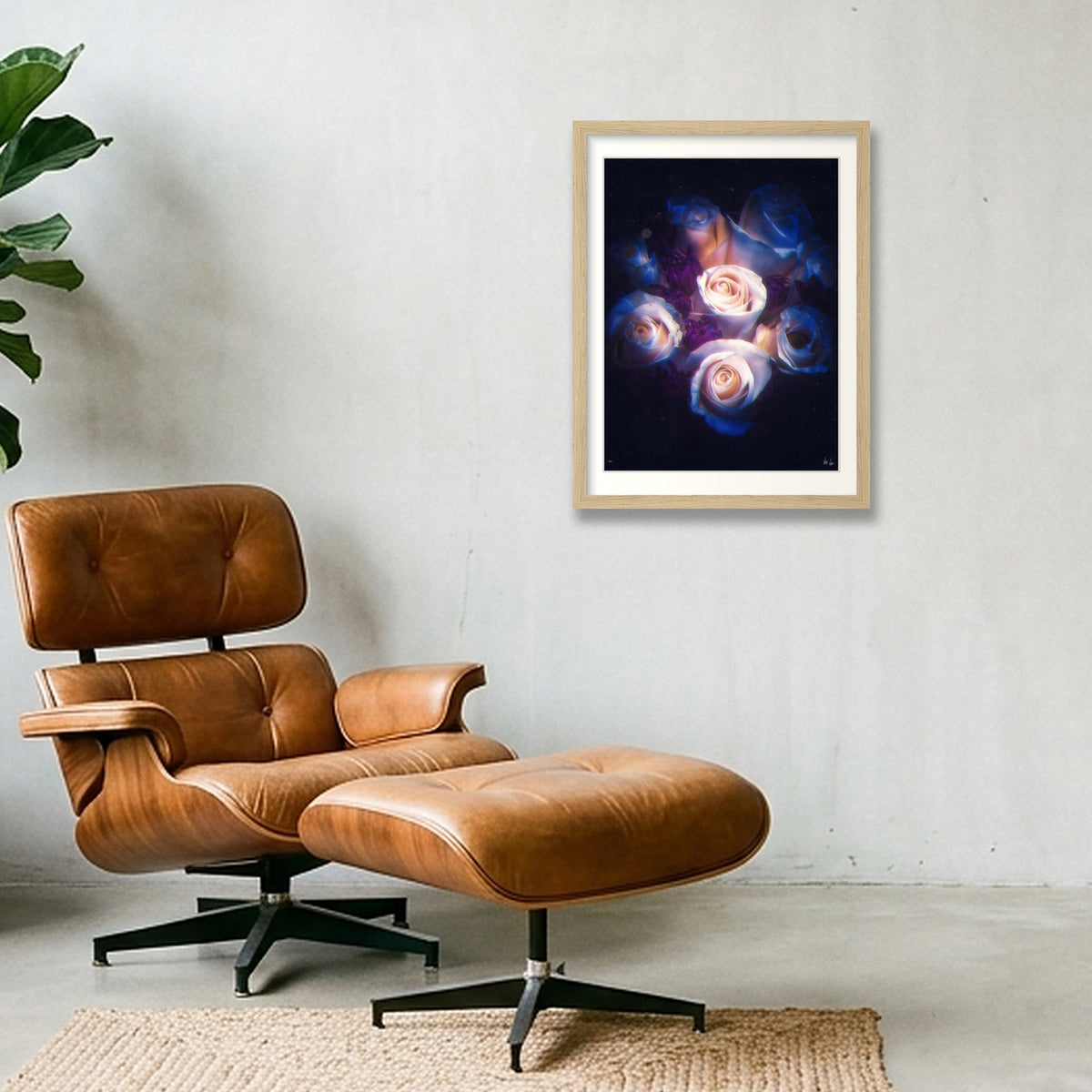 Ethereal — 30×40cm, 12×16" Oak Frame