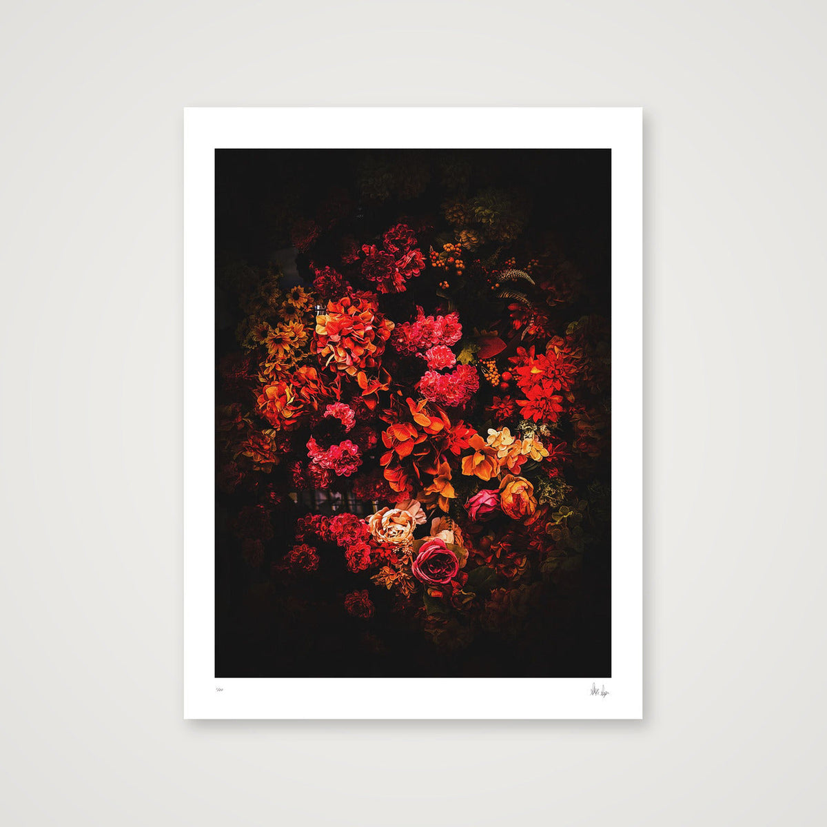 Fiery Heart — 30×40cm, 12×16" Print only