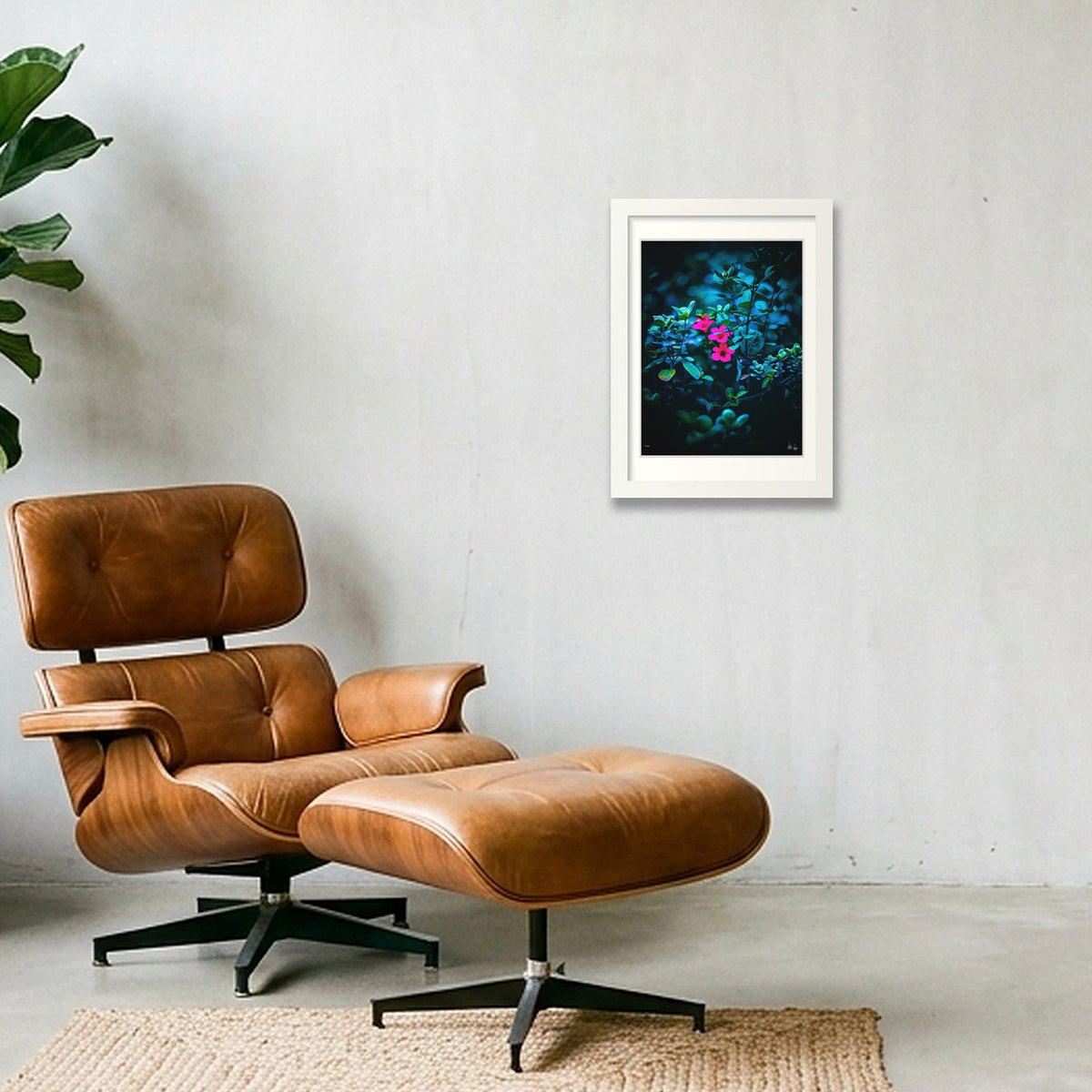 Isolate — A4 (21×30cm, 8×12") White Frame