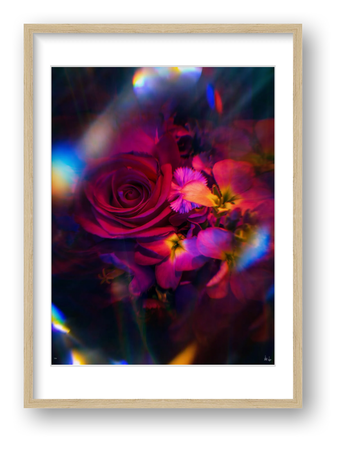 Refractions — framed