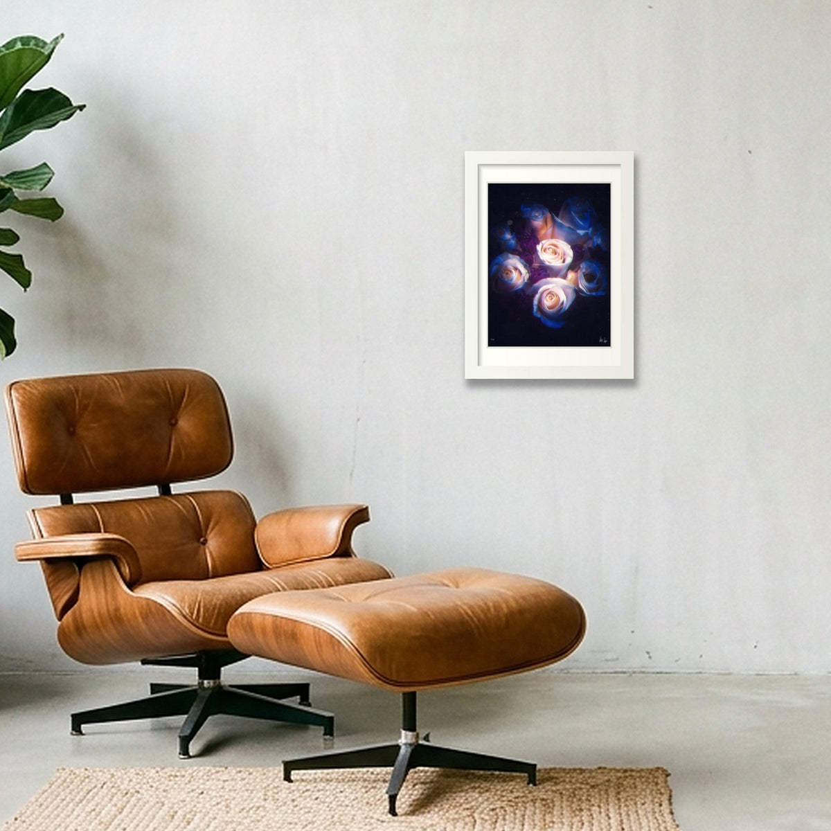 Ethereal — A4 (21×30cm, 8×12") White Frame