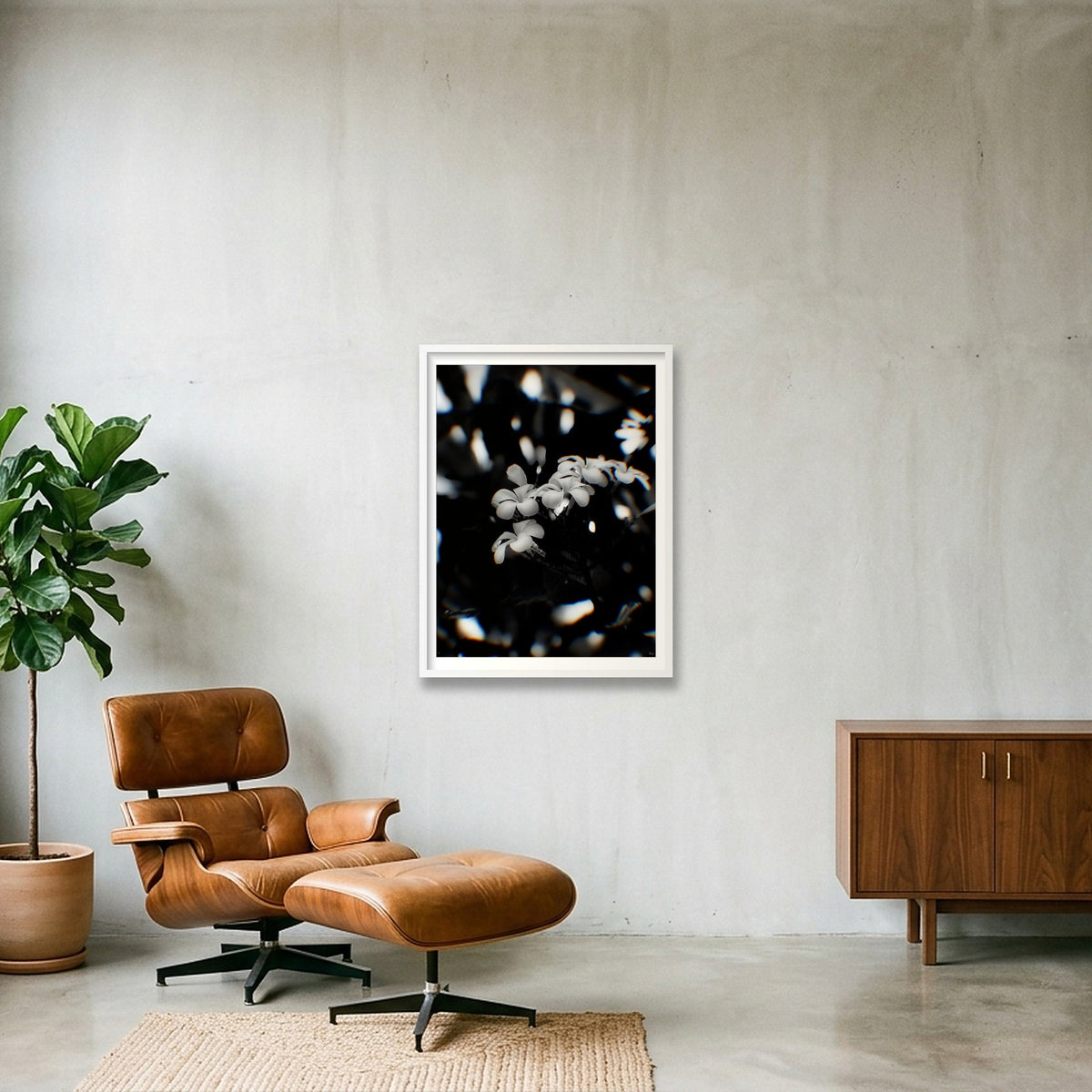 Solitude — 60×80cm, 24×31" White Frame
