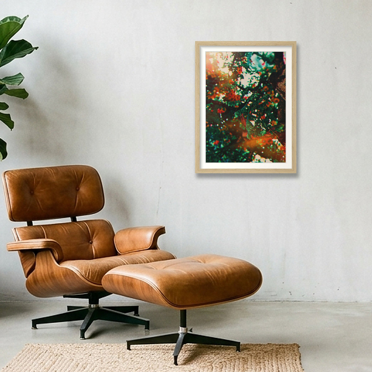 Golden Hour — 30×40cm, 12×16" Oak Frame