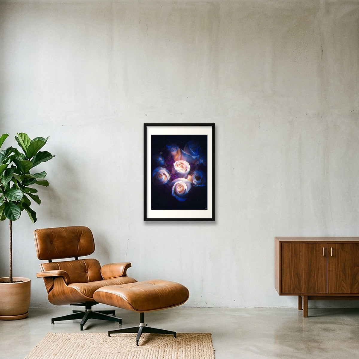 Ethereal — 42×59cm, 17×23" Black Frame