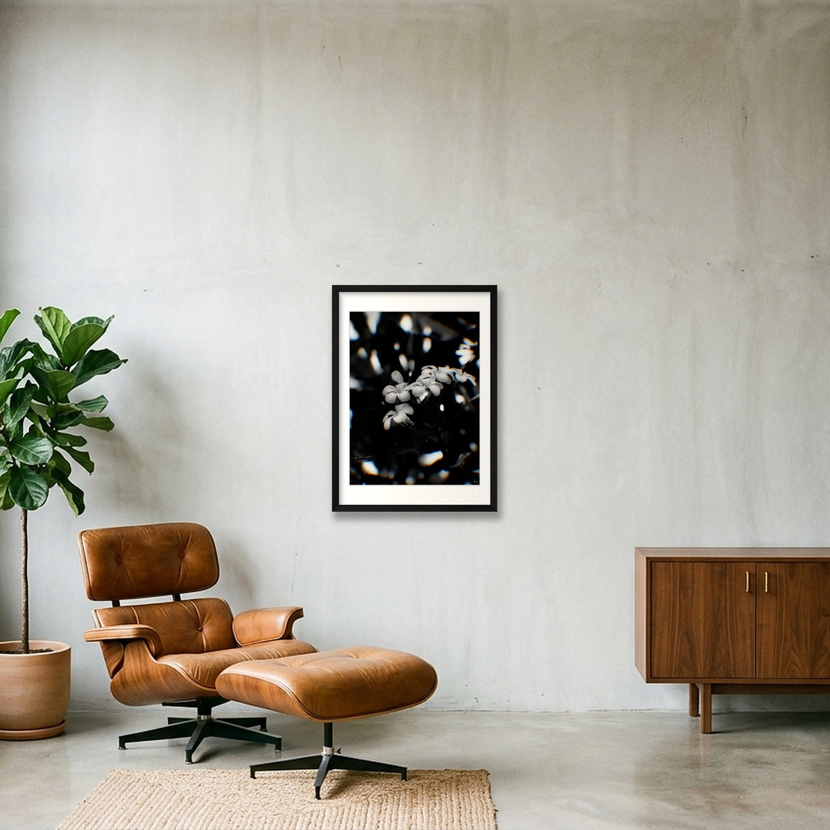 Solitude — 42×59cm, 17×23" Black Frame