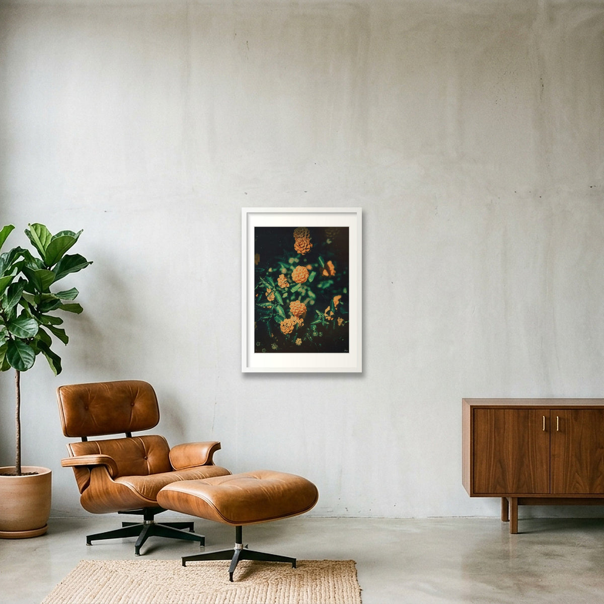 Sunshine — 42×59cm, 17×23" White Frame