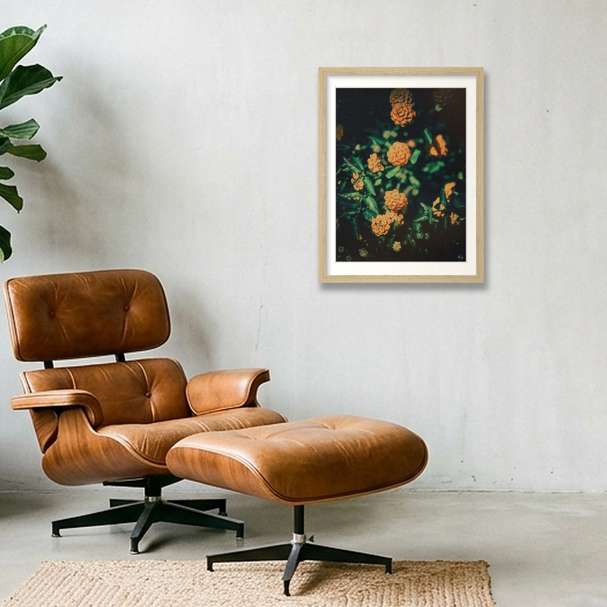 Sunshine — 30×40cm, 12×16" Oak Frame
