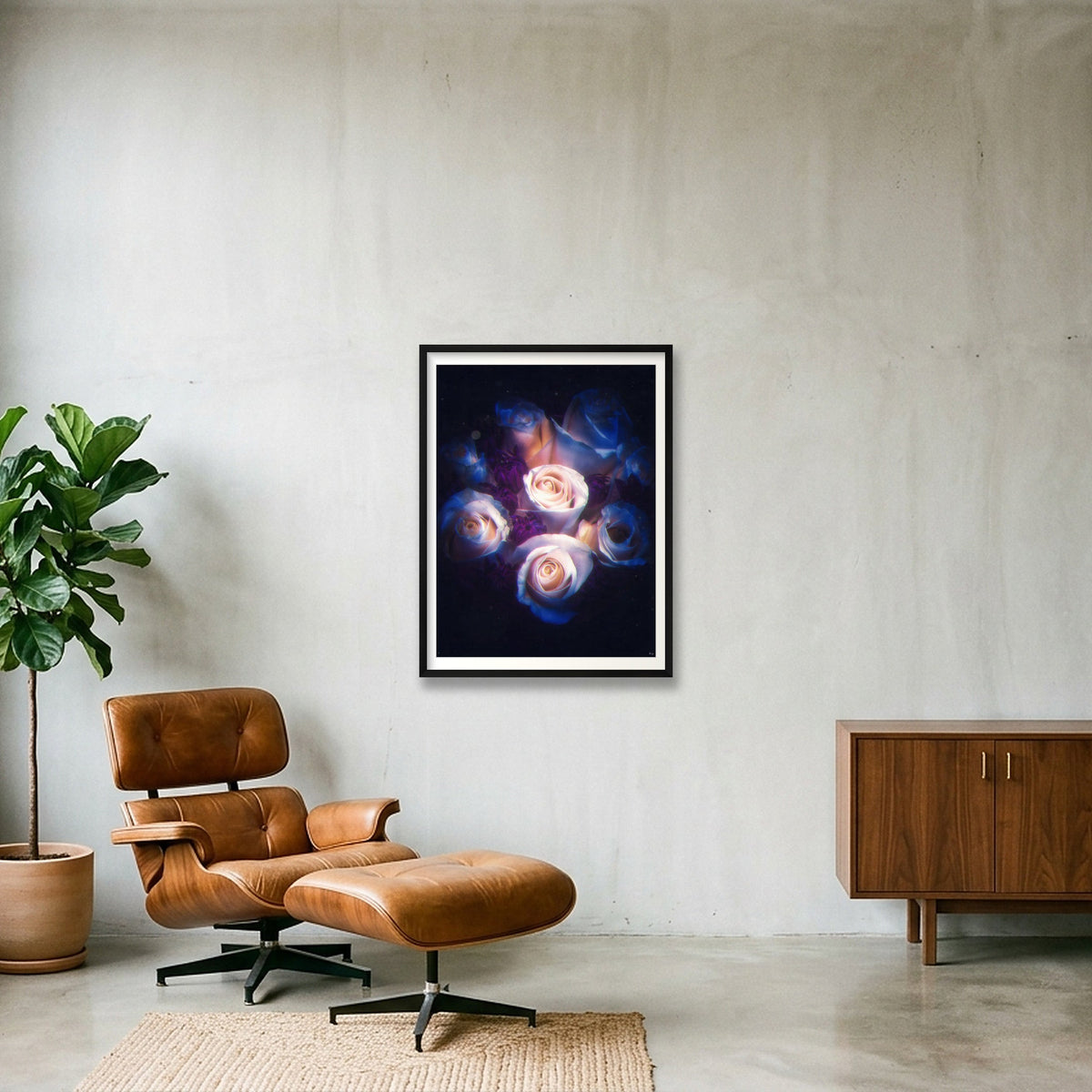 Ethereal — 60×80cm, 24×31" Black Frame